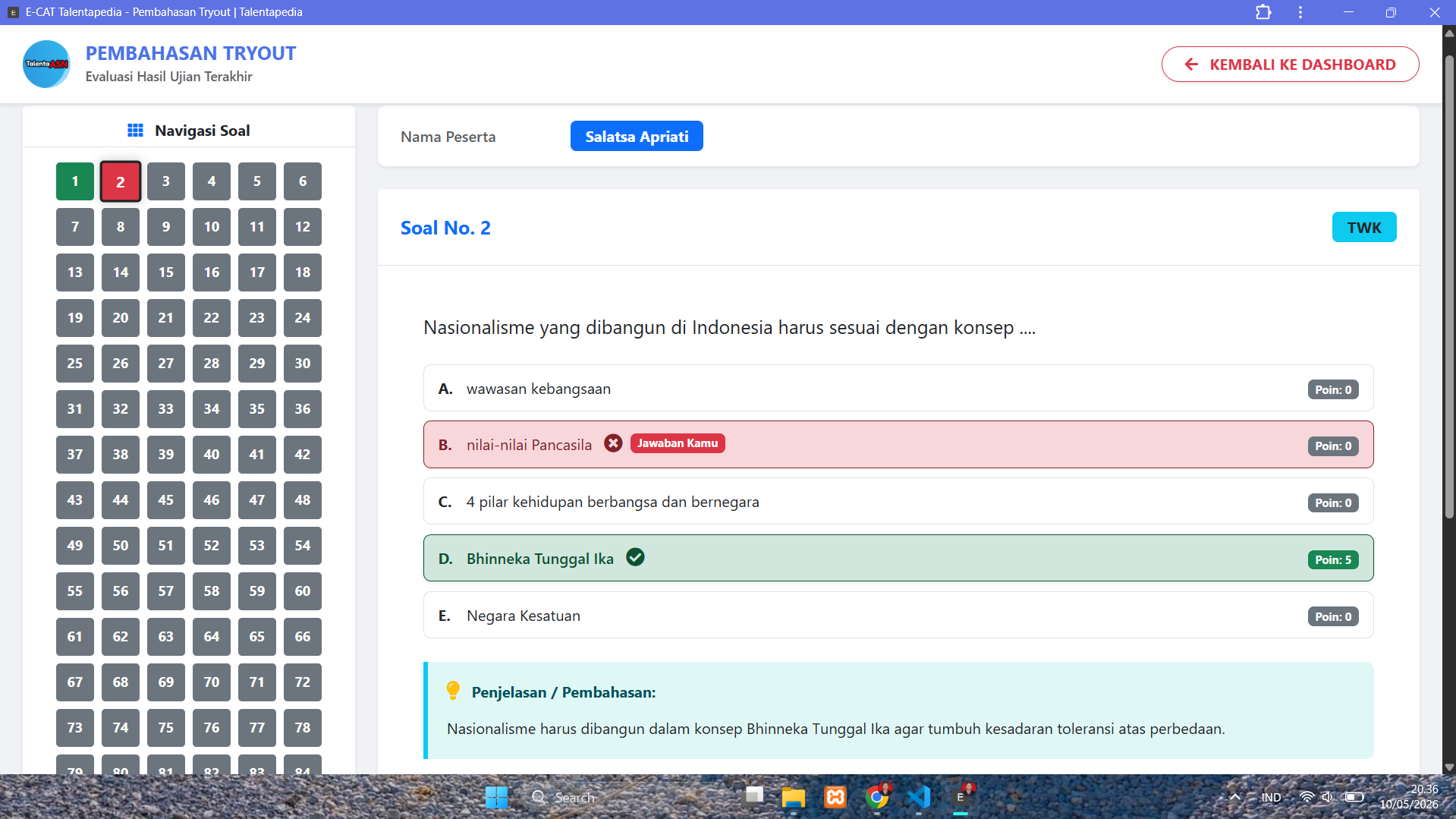 Pembahasan Soal Komprehensif