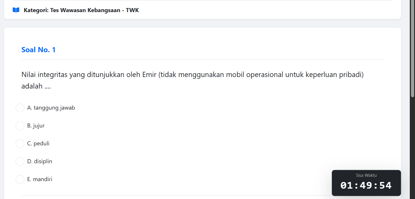 Manajemen Waktu Ujian